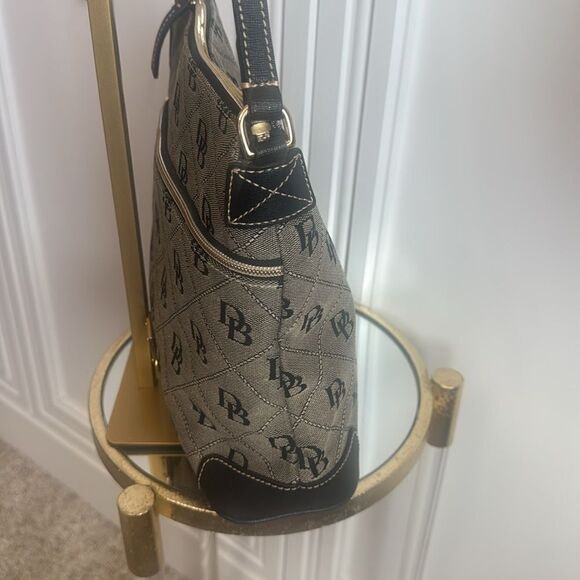 Dooney & Bourke Jacquard Logo Shoulder Bag - Picture 7 of 15